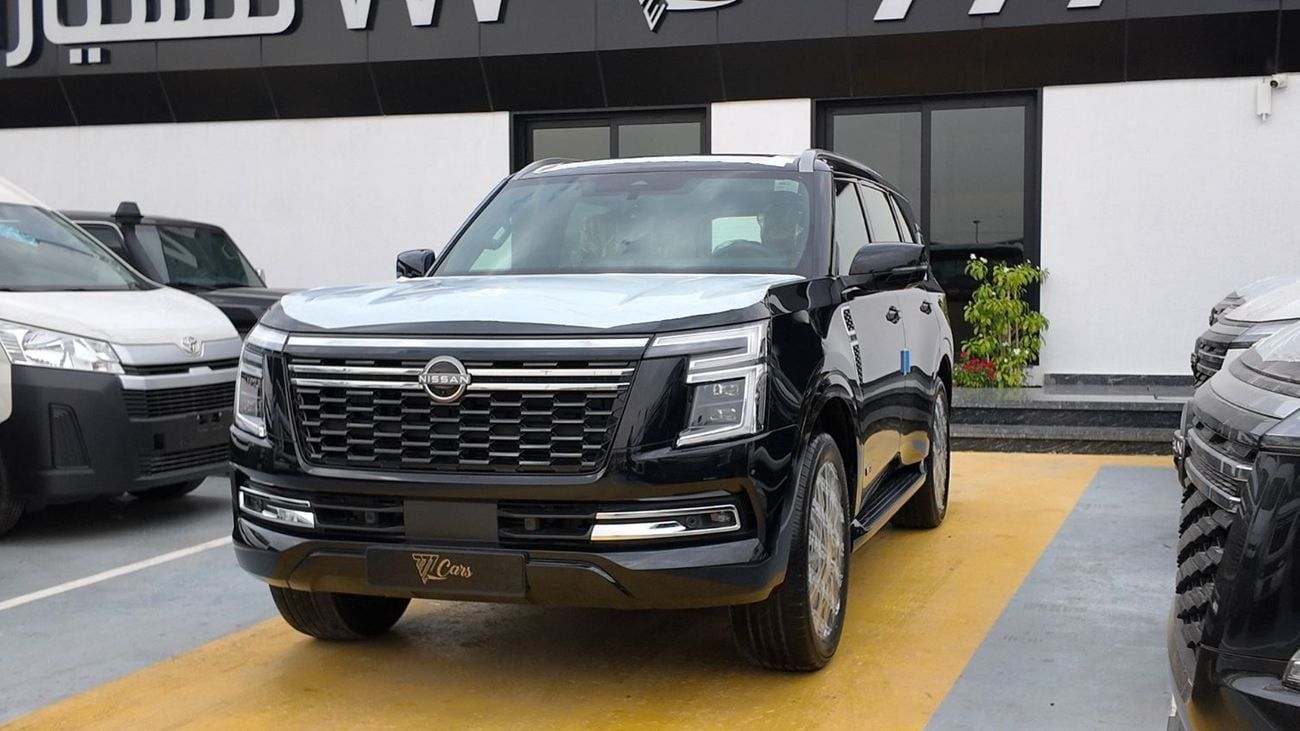 2026 Nissan Patrol LE PLATINUM CITY, schwarz, 0 km, Import VAE — Foto 1