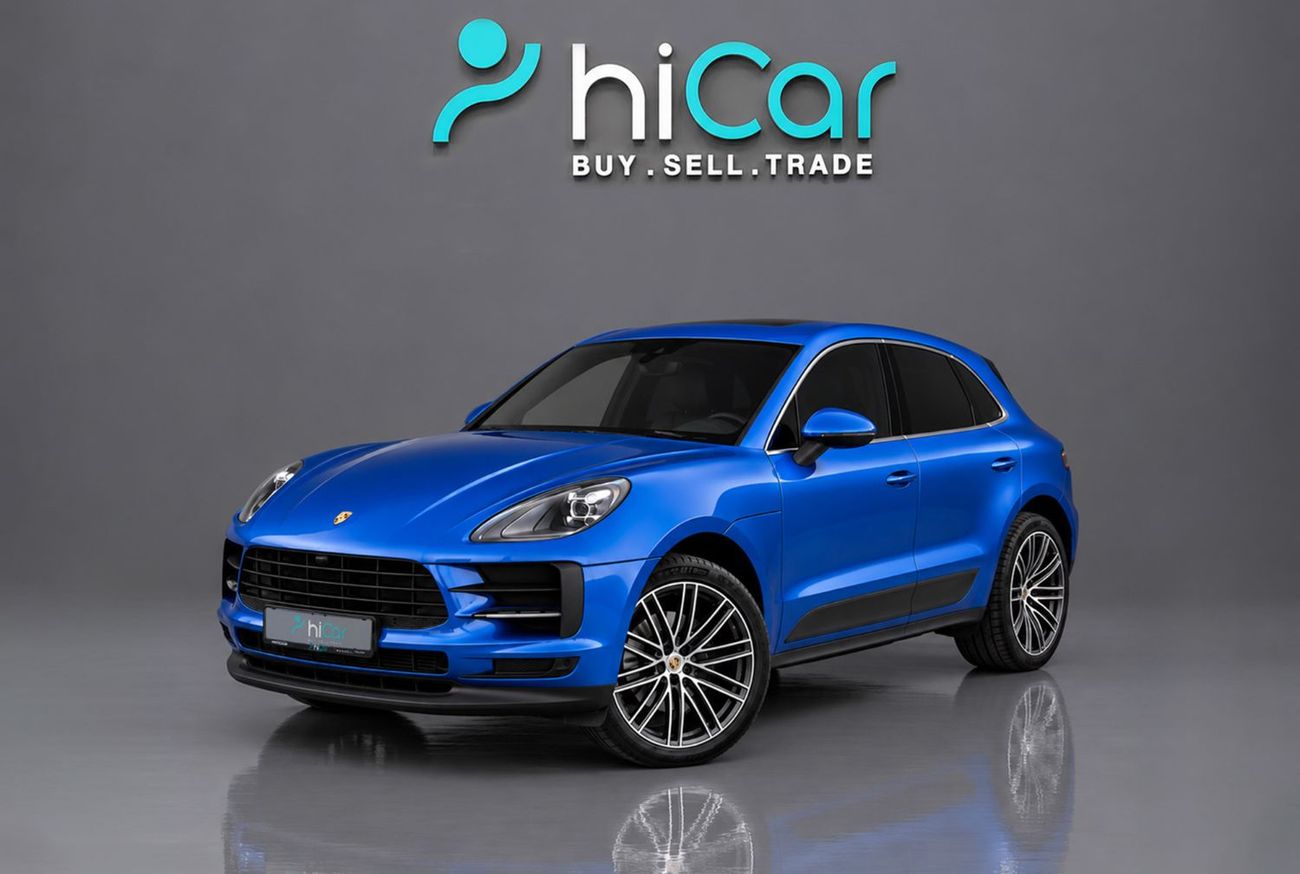 2021 Porsche Macan, blau, 50.332 km, Import VAE — Foto 1