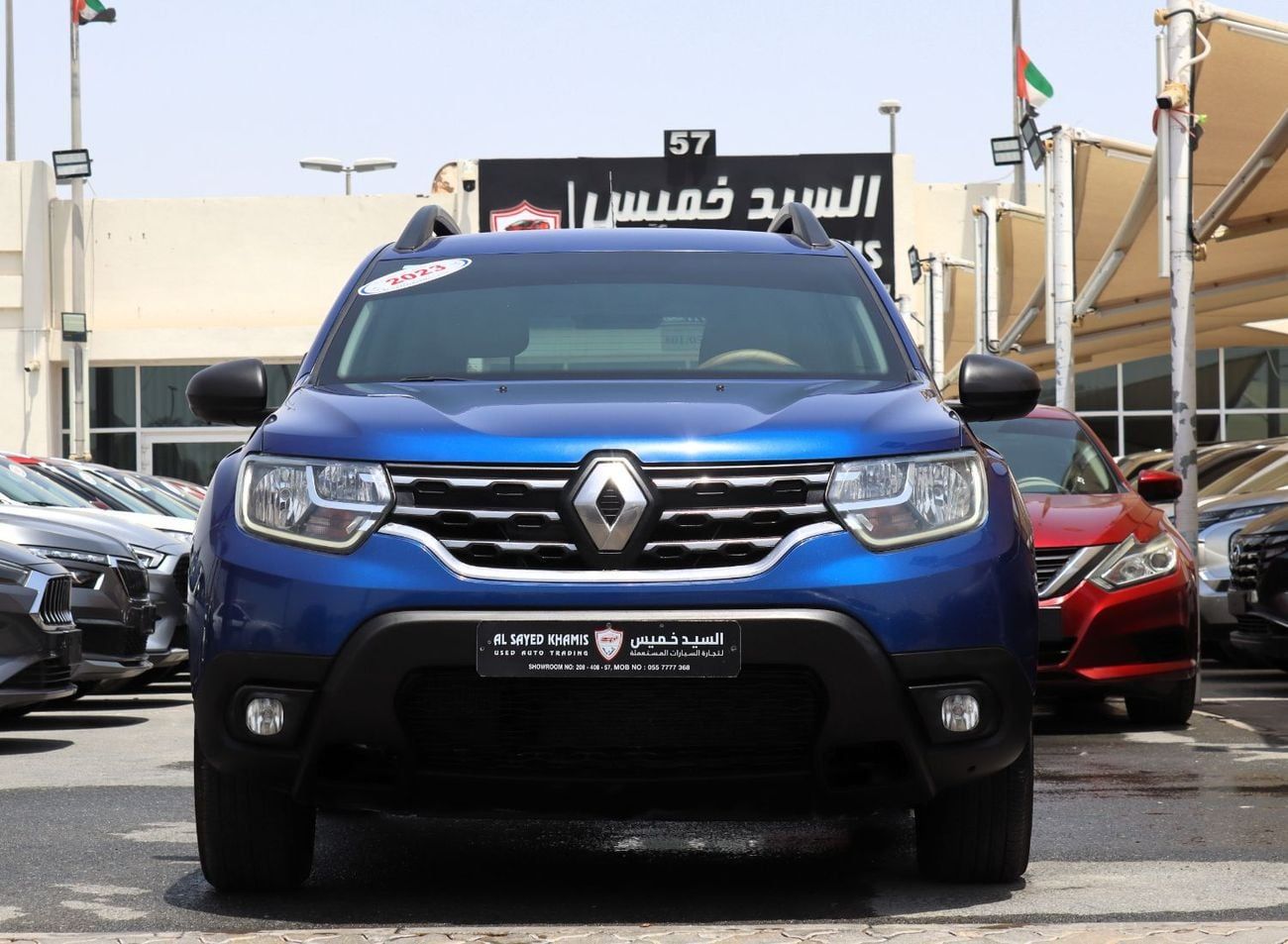 2023 Renault Duster PE, blau, 97.000 km, Import VAE — Foto 1