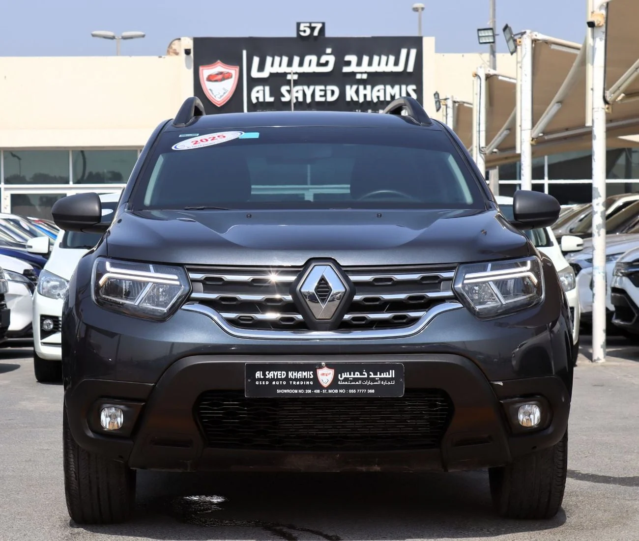 2025 Renault Duster LE, grau, 33.000 km, Import VAE — Foto 1