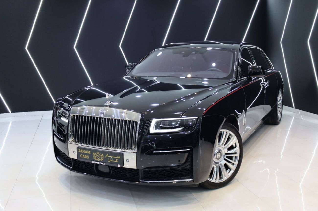 2022 Rolls-Royce Ghost EWB, schwarz, 47.000 km, Import VAE — Foto 1