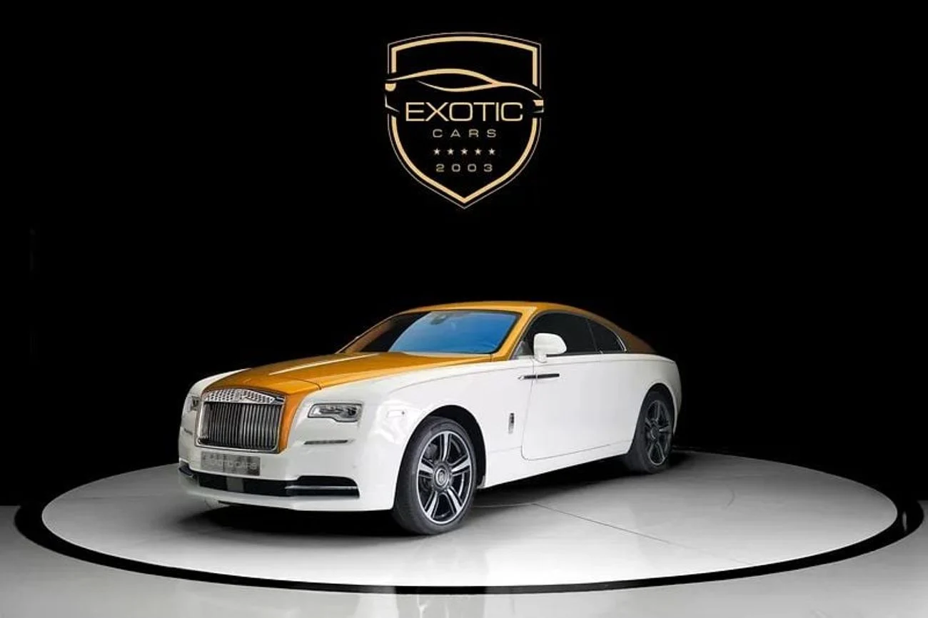 2017 Rolls-Royce Wraith STANDARD, gold, 35.000 km, Import VAE — Foto 1