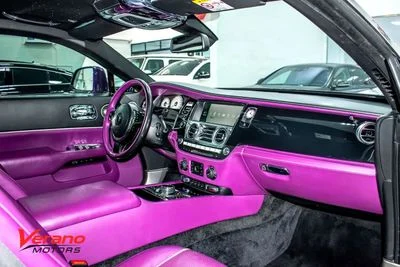 2017 Rolls-Royce Wraith STANDARD, violett, 75.000 km, Import VAE — Foto 11 z 16