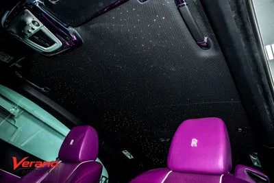 2017 Rolls-Royce Wraith STANDARD, violett, 75.000 km, Import VAE — Foto 14 z 16