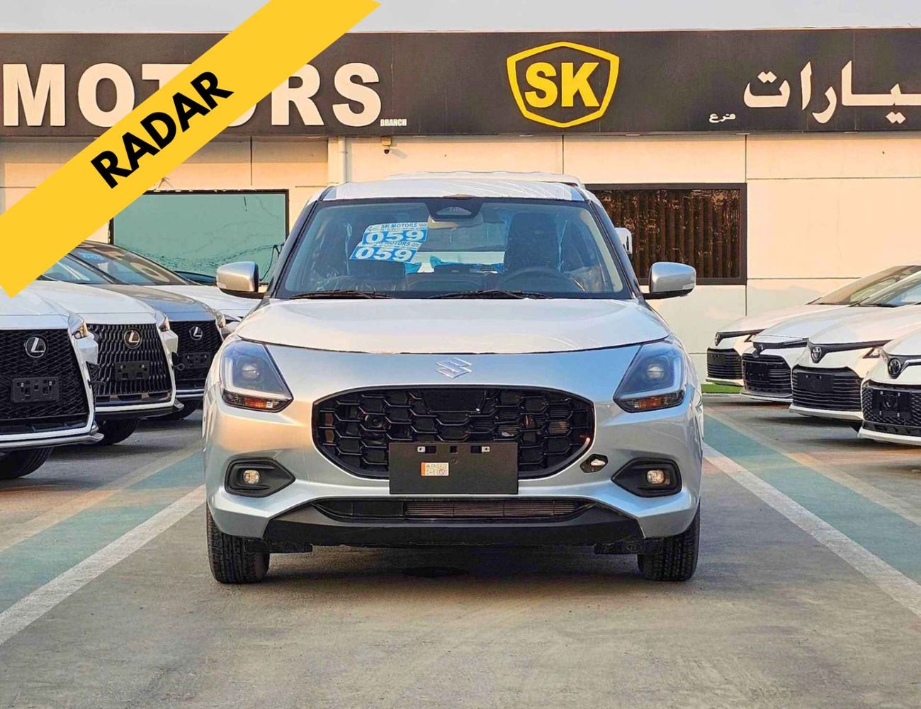 2026 Suzuki Swift GLX, silber, 0 km, Import VAE — Foto 1