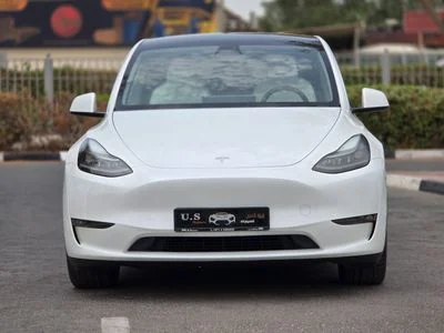 2024 Tesla Model Y LONG RANGE, weiß, 107.000 km, Import VAE — Foto 3 z 16