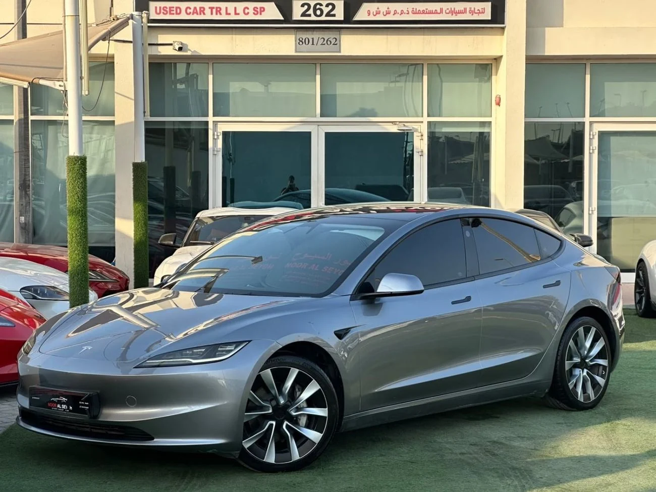 2025 Tesla Model 3 LONG RANGE, grau, 58.000 km, Import VAE — Foto 1 z 13 2025 Tesla Model 3 LONG RANGE, grau, 58.000 km, Import VAE — Foto 1 z 13