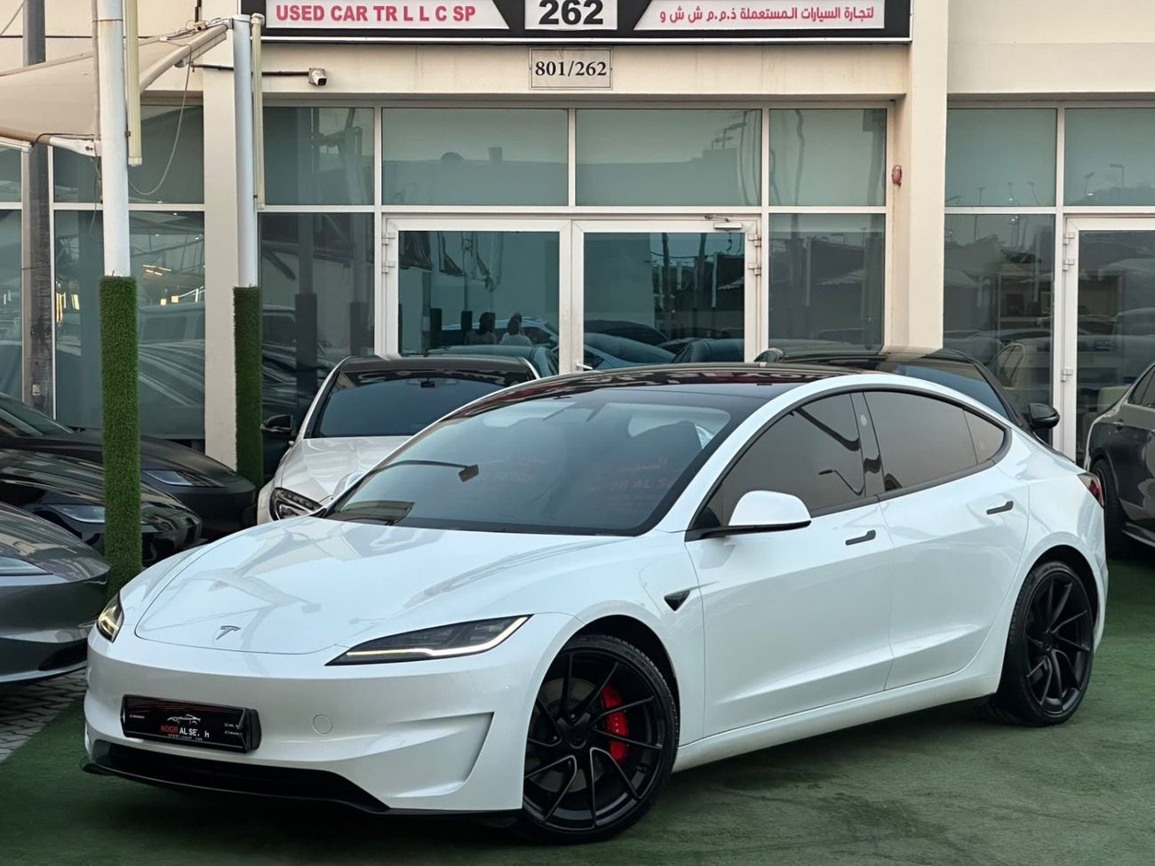 2024 Tesla Model 3 PERFORMANCE, weiß, 60.000 km, Import VAE — Foto 1