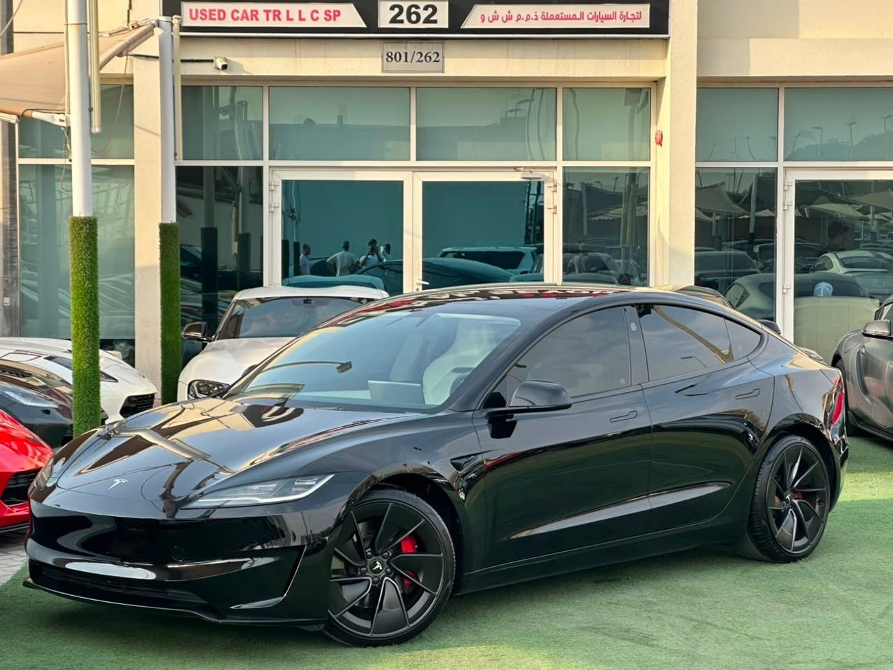 2024 Tesla Model 3 PERFORMANCE, schwarz, 50.000 km, Import VAE — Foto 1