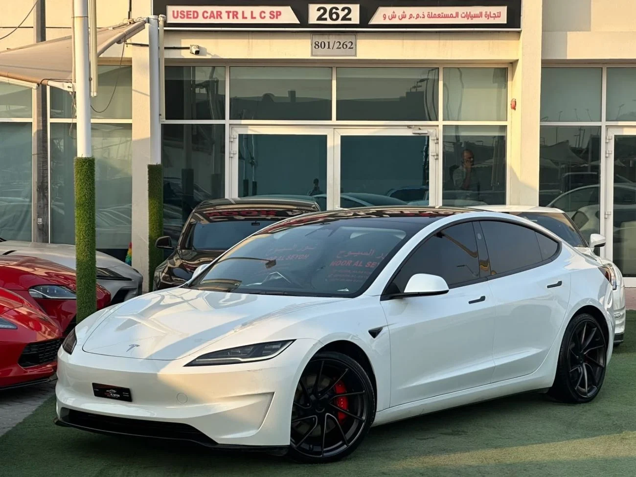 2024 Tesla Model 3 PERFORMANCE, weiß, 69.000 km, Import VAE — Foto 1