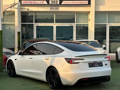 2024 Tesla Model 3 PERFORMANCE, weiß, 69.000 km, Import VAE — Foto 5 z 12