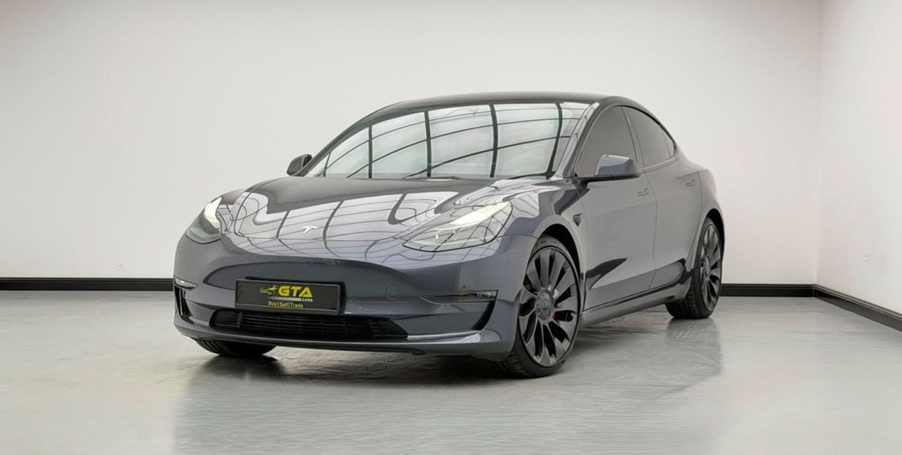 2023 Tesla Model 3 PERFORMANCE, grau, 26.677 km, Import VAE — Foto 1