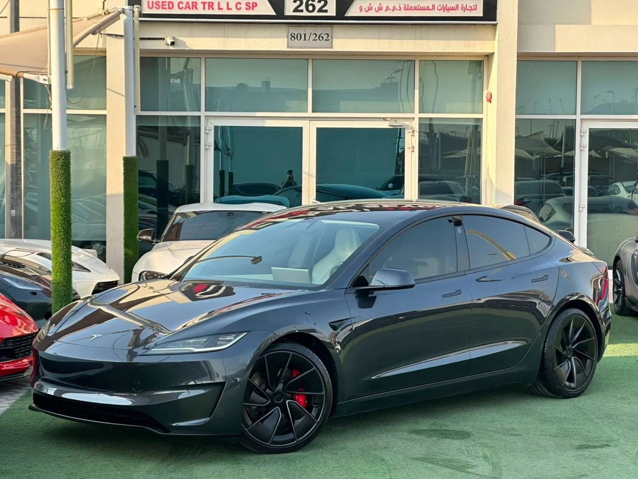 2024 Tesla Model 3 PERFORMANCE, schwarz, 80.000 km, Import VAE — Foto 1