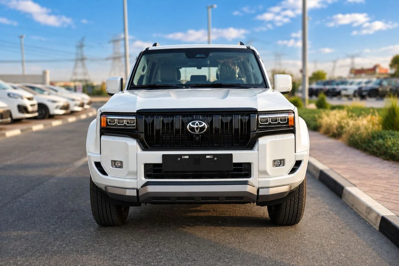 2026 Toyota Prado 2026 Toyota Land Cruiser Prado (J250 / 250 Series) 2.4L Turbo 4WD – 5-Door, weiß, 0 km, Import VAE — Foto 1