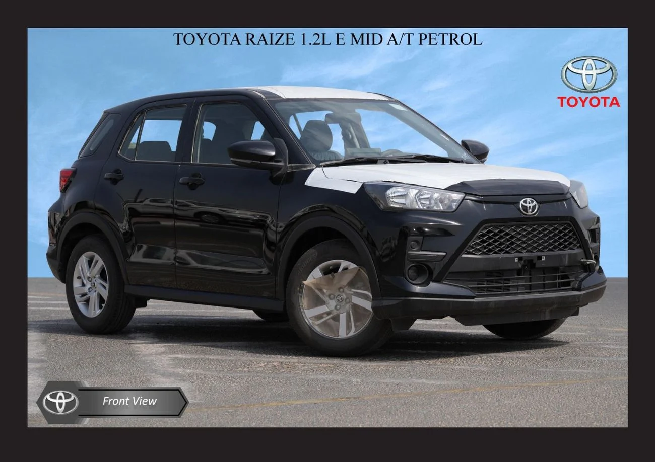 2026 Toyota Raize, schwarz, 0 km, Import VAE — Foto 1