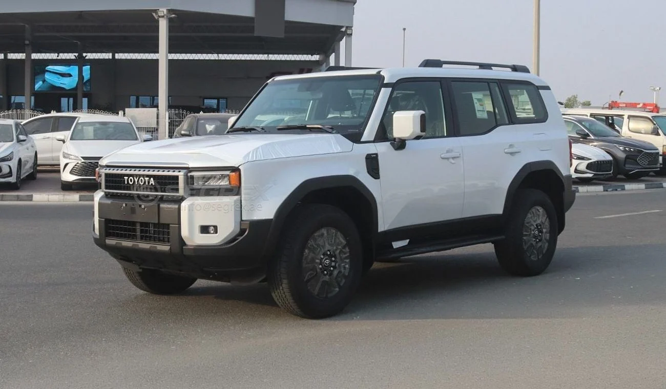 2027 Toyota Prado All Rounder . 2.4L . Petrol . 4WD . 8-Speed Automatic . 2027 Model . For Export, weiß, 0 km, Import VAE — Foto 1