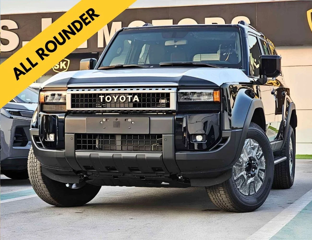 2027 Toyota Prado TURBO ALL ROUNDER, schwarz, 0 km, Import VAE — Foto 1