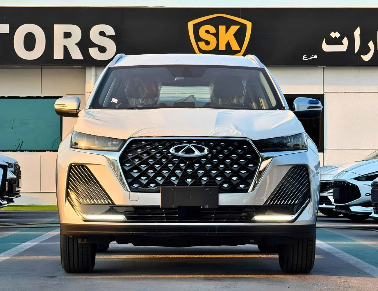 2026 Chery Tiggo 7 LUXURY, silber, 0 km, Import VAE — Foto 1