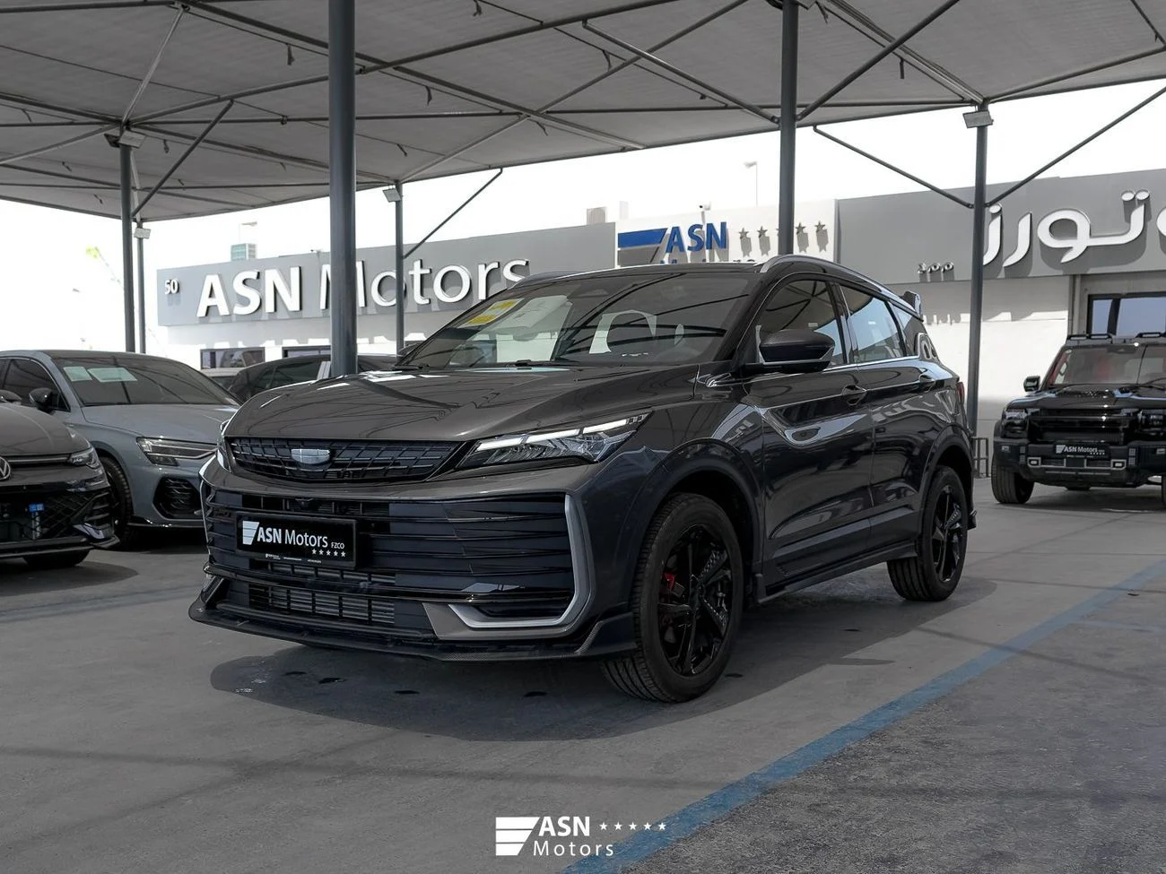 2026 Geely Coolray Battle, grau, 0 km, Import VAE — Foto 1