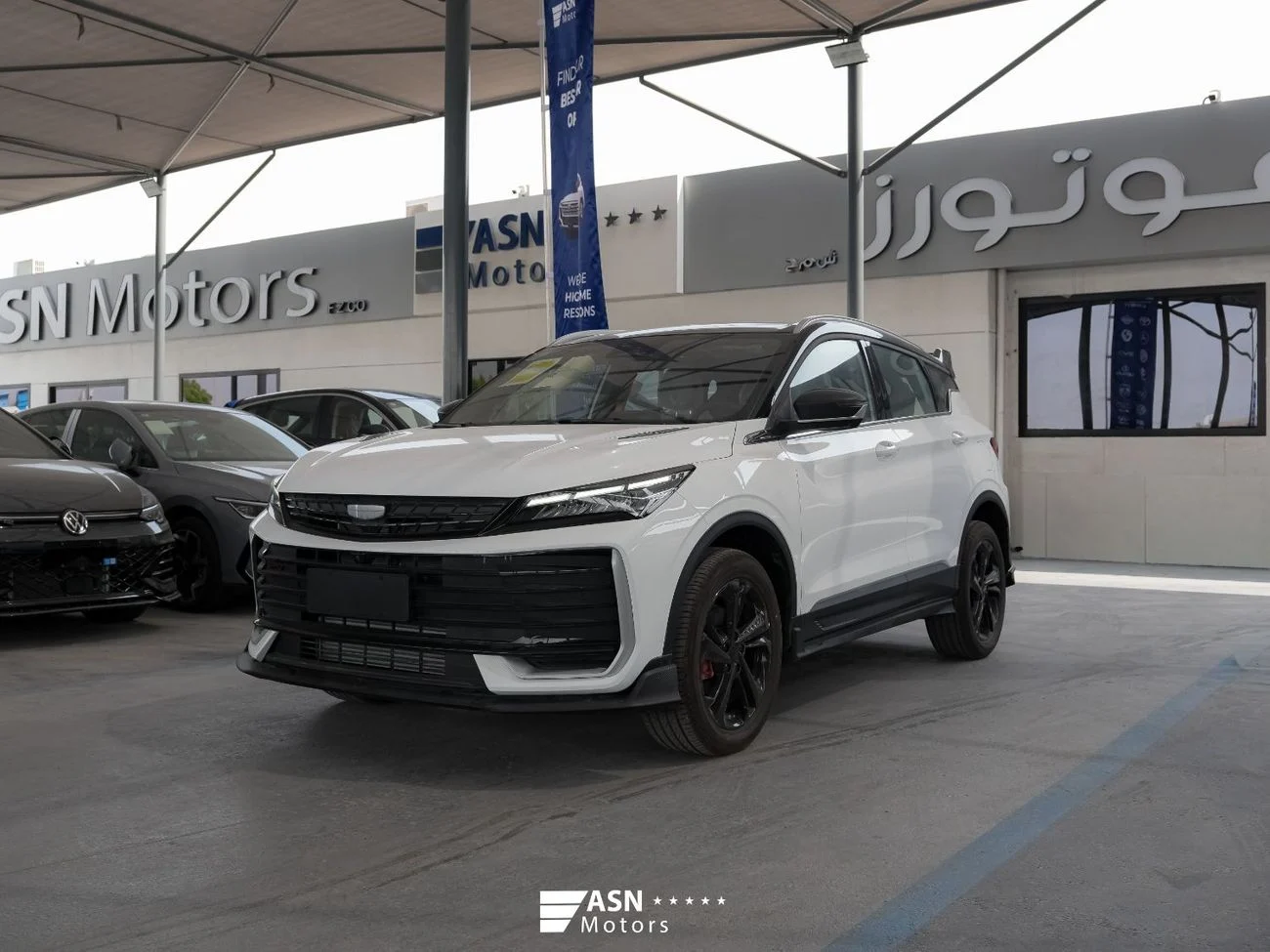 2026 Geely Coolray Battle, weiß, 0 km, Import VAE — Foto 1