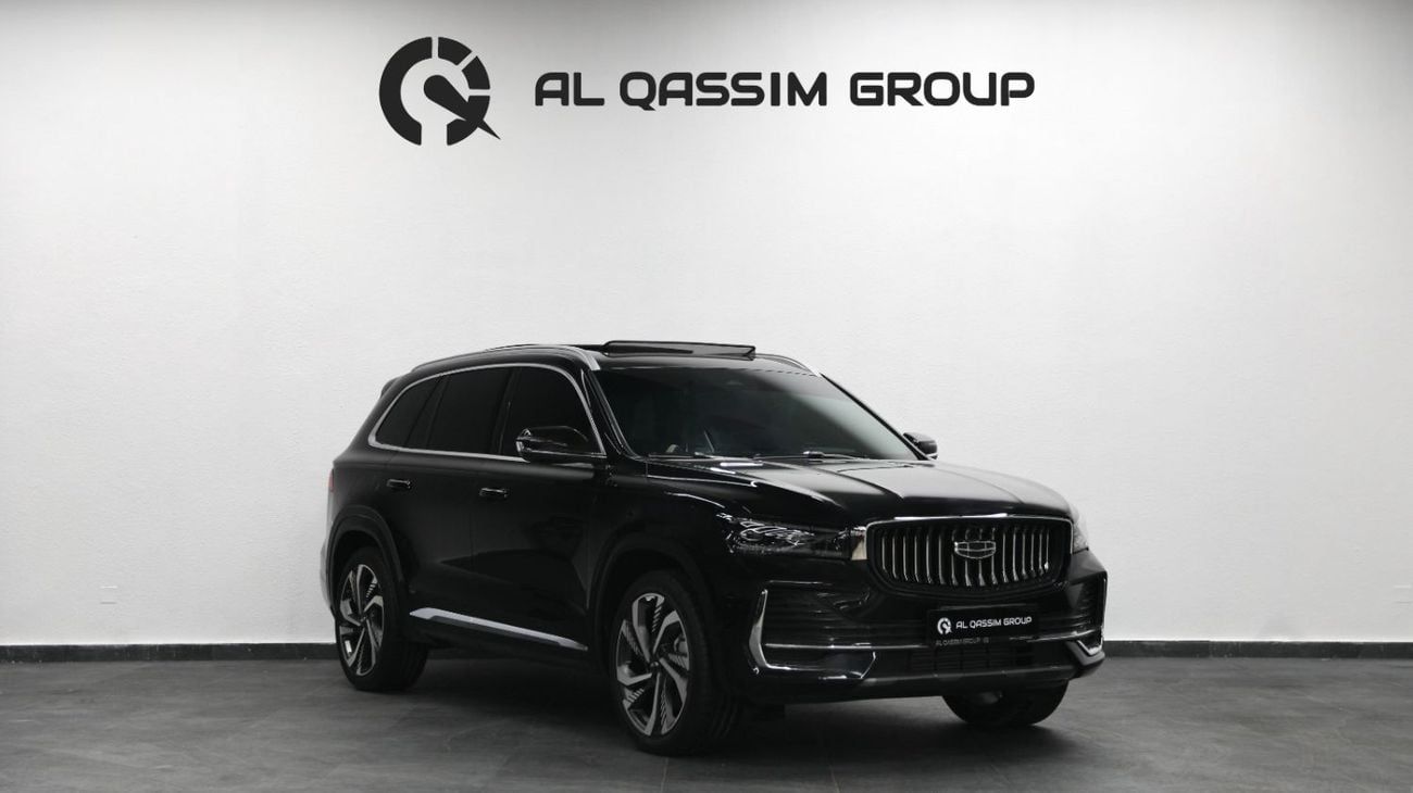 2024 Geely Monjaro GF PLUS, schwarz, 4.542 km, Import VAE — Foto 1