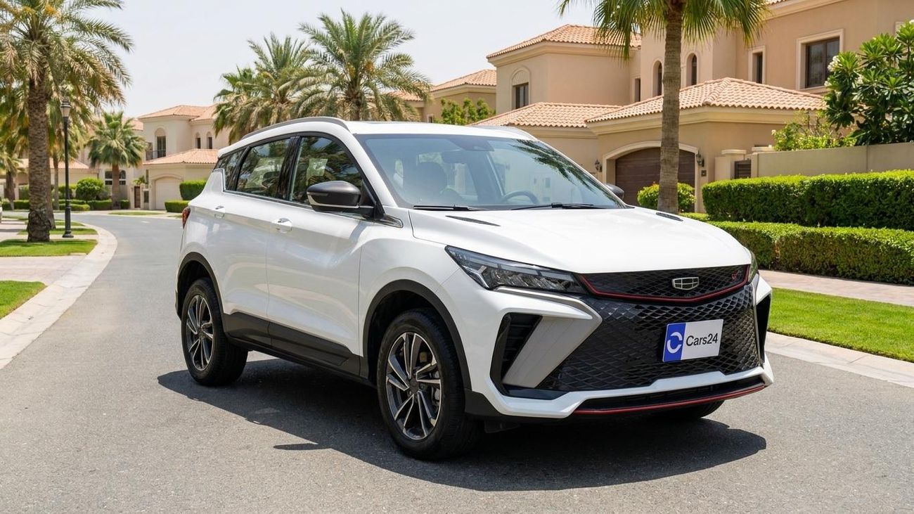 2025 Geely Coolray GL, weiß, 22.256 km, Import VAE — Foto 1