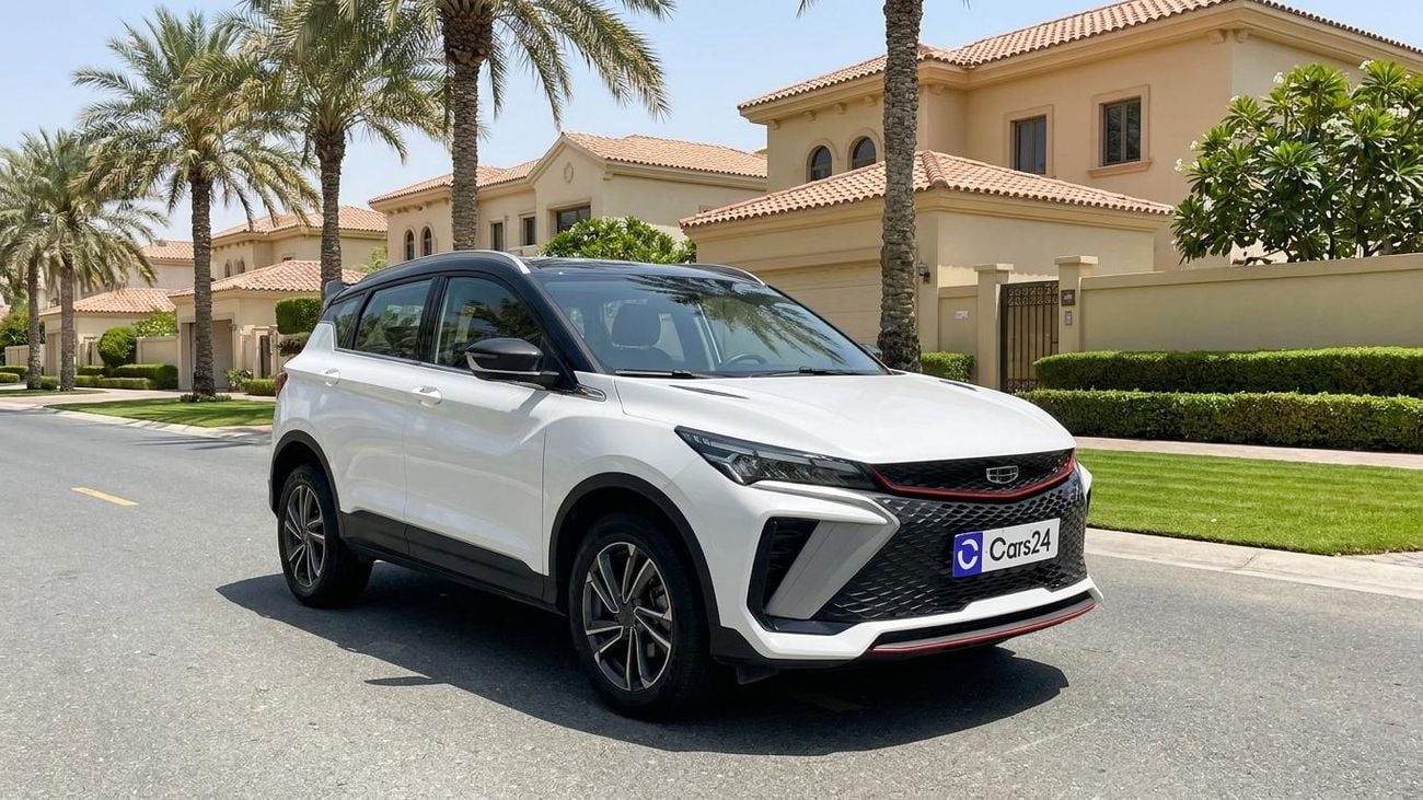 2025 Geely Coolray GL, weiß, 42.357 km, Import VAE — Foto 1