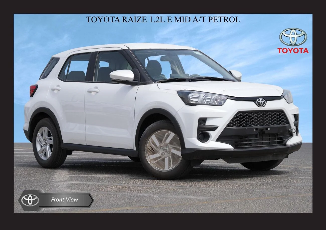 2026 Toyota Raize, weiß, 0 km, Import VAE — Foto 1