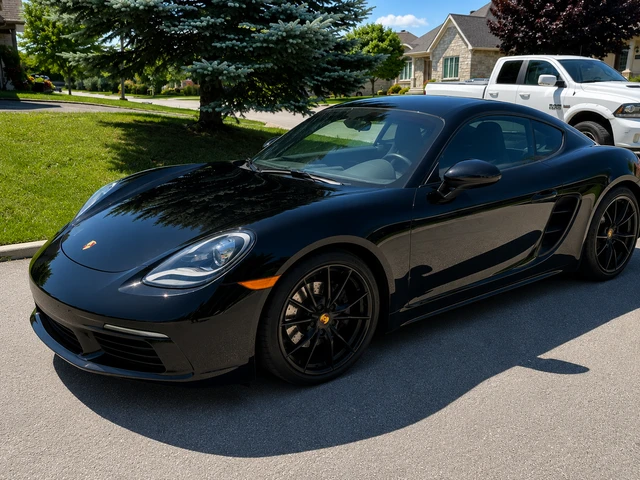2018 Porsche 718, schwarz, 54.000 km, Import Kanada — Foto 2 z 2