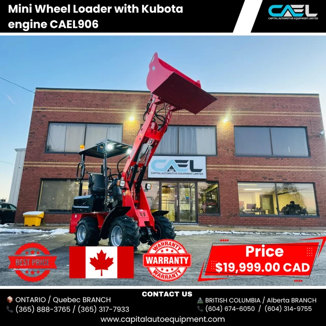 2026 Kubota CAEL, 1 mth, Import Kanada — Foto 1