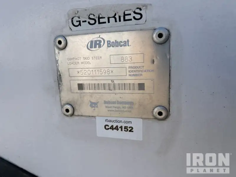 2002 Bobcat 883, Import Kanada — Foto 6 z 12