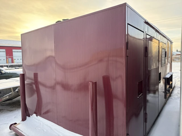 Custom Built 100 kw 480v/208v Dual Power Generator Skid with Lig, Import Kanada — Foto 5 z 5