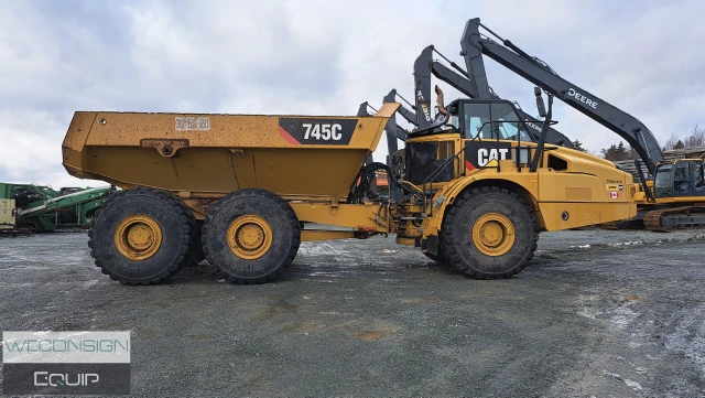 2017 Caterpillar 745C, 1 mth, Import Kanada — Foto 5 z 5