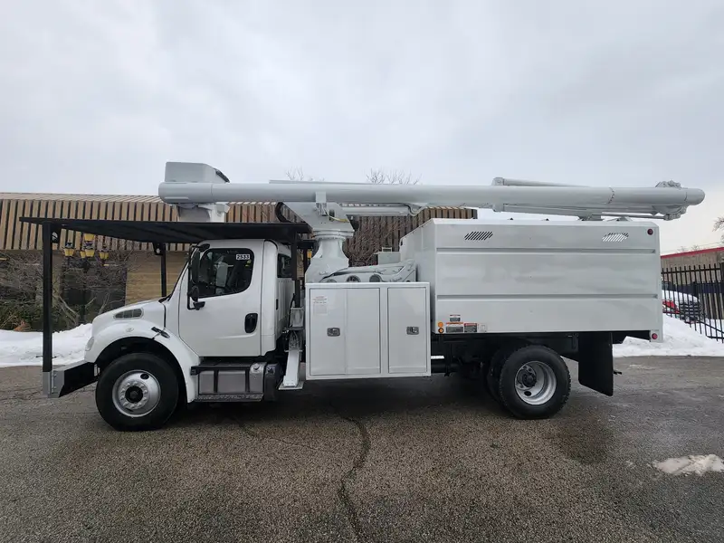 2015 Freightliner M2-FORESTRY-LOGGING-WHITE M2 Forestry Logging, weiß, 151.462 mth, Import Kanada — Foto 5 z 12