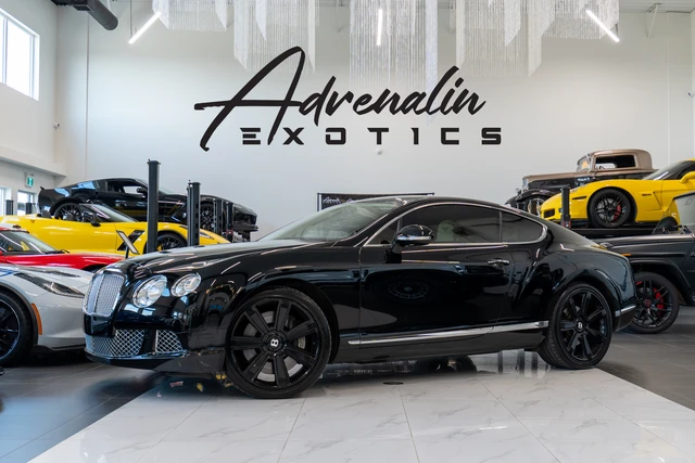 2012 Bentley Contgt Coupe, schwarz, 61.148 km, Import Kanada — Foto 1