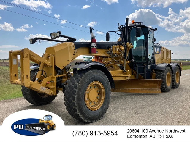 2017 Caterpillar 160M3, 1 mth, Import Kanada — Foto 1