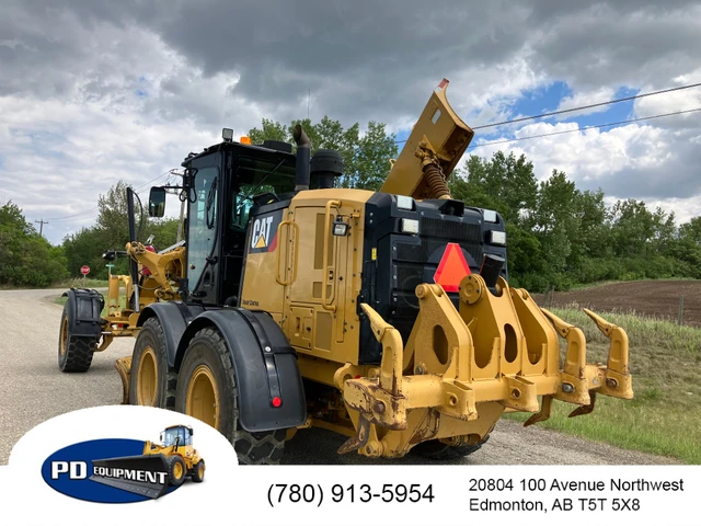 2017 Caterpillar 160M3, 1 mth, Import Kanada — Foto 3 z 5