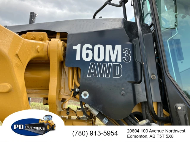 2017 Caterpillar 160M3, 1 mth, Import Kanada — Foto 4 z 5