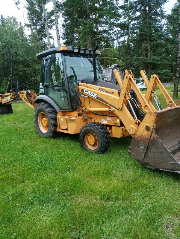 2006 Case 580, 4.550 mth, Import Kanada — Foto 1