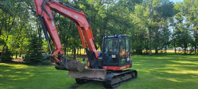 2019 Kubota KX080, 1 mth, Import Kanada — Foto 1