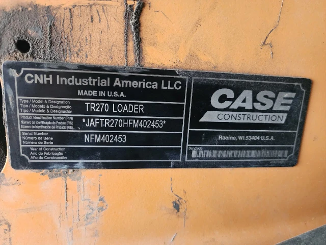 Case TR270, Import Kanada — Foto 1