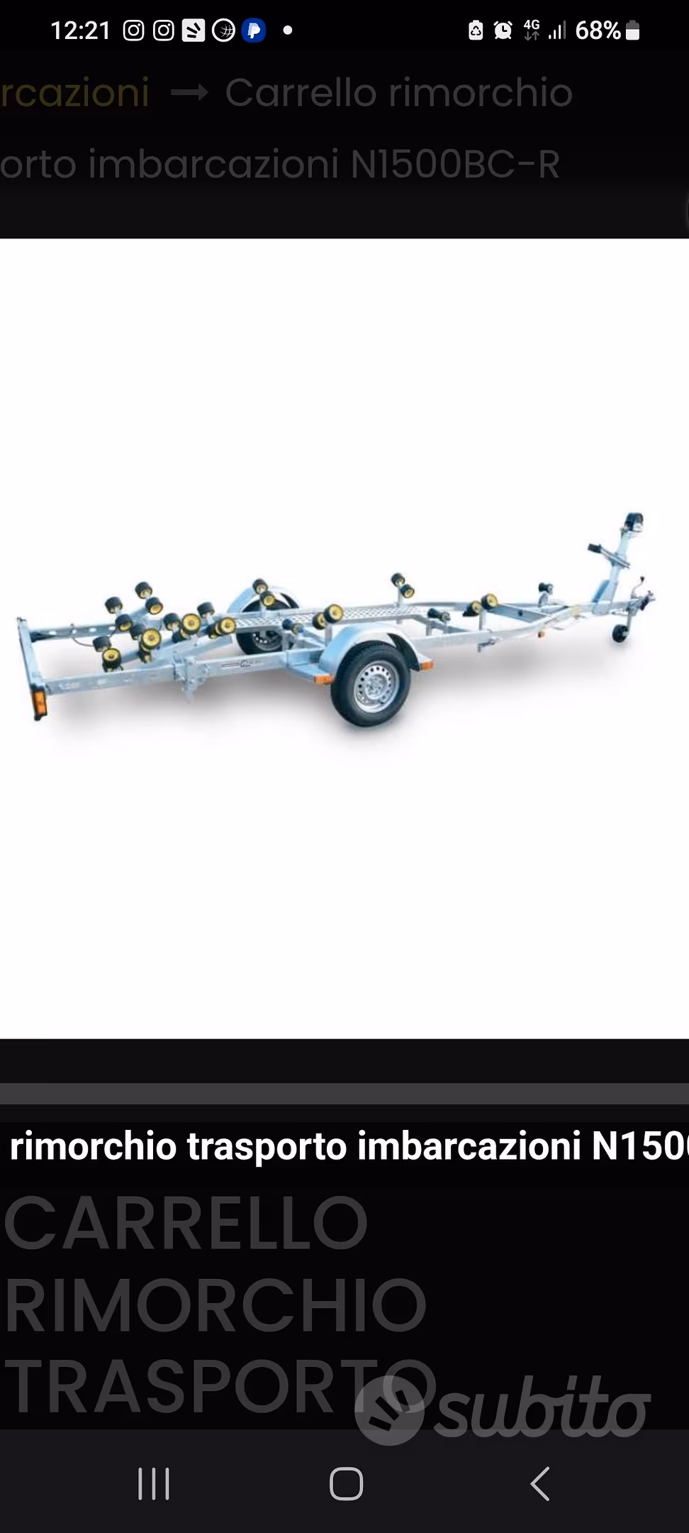 Carrello, Import Auf Lager in der EU — Foto 1
