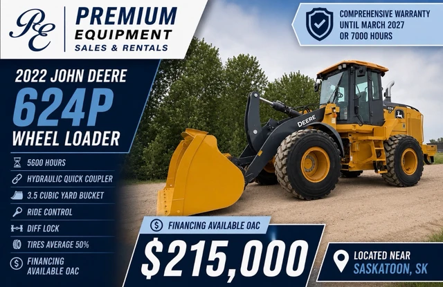 2022 John Deere 624P, Import Kanada — Foto 2 z 5