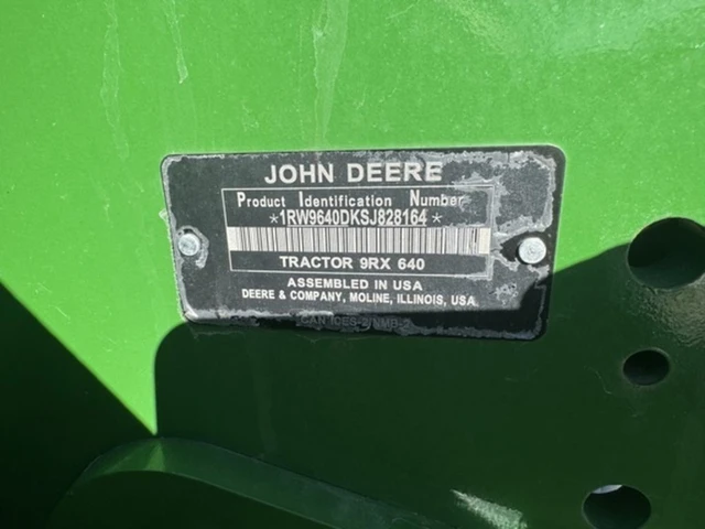 2025 John Deere 9RX, Import Kanada — Foto 2 z 5