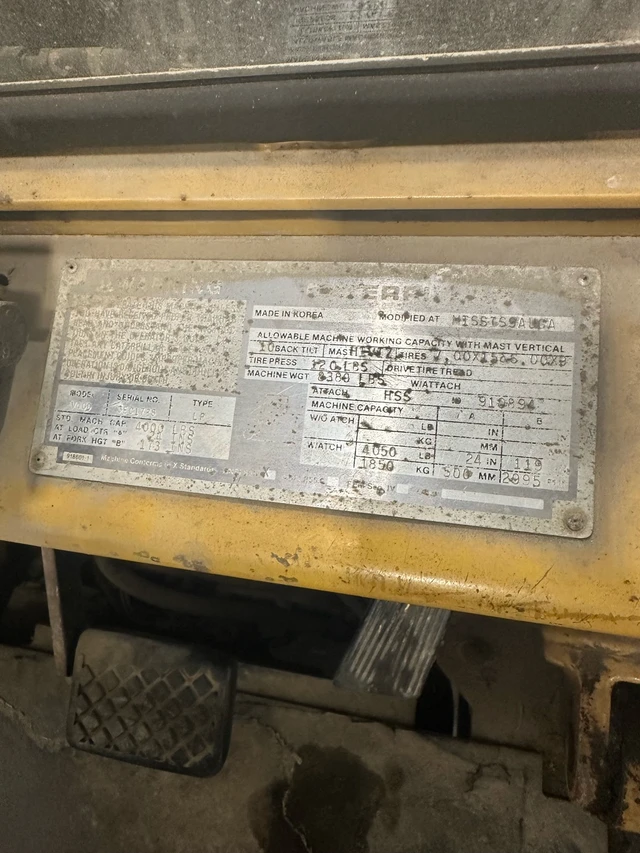 Caterpillar FORKLIFT, Import Kanada — Foto 3 z 3