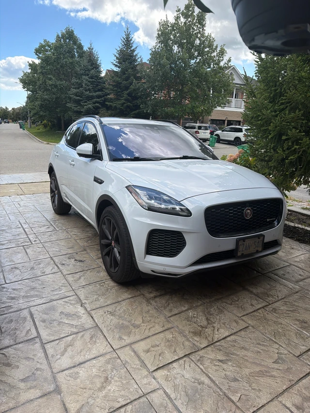 2020 Jaguar Etype R dynamic, weiß, 73.000 km, Import Kanada — Foto 1