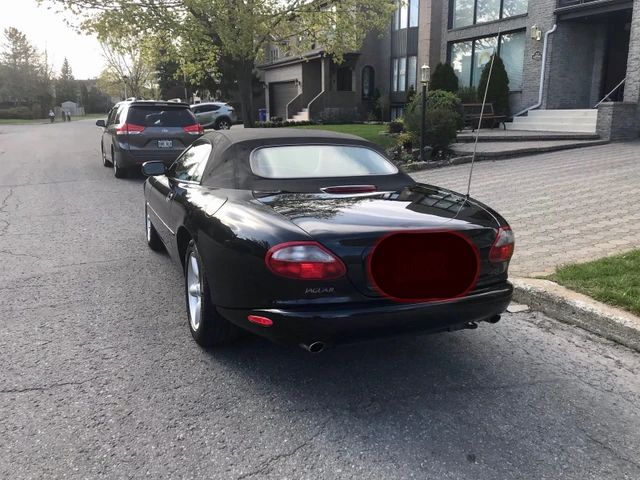 1997 Jaguar Xk8, 212.000 km, Import Kanada — Foto 2 z 5