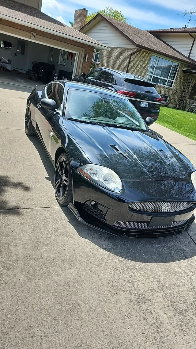 2007 Jaguar XKR, schwarz, 119 km, Import Kanada — Foto 1