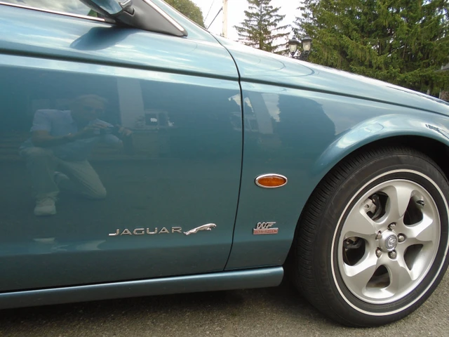 2001 Jaguar Stype, blau, 108.000 km, Import Kanada — Foto 4 z 5