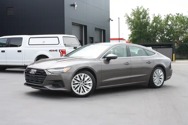 2019 Audi A7 Technik, braun, 86.816 km, Import Kanada — Foto 1